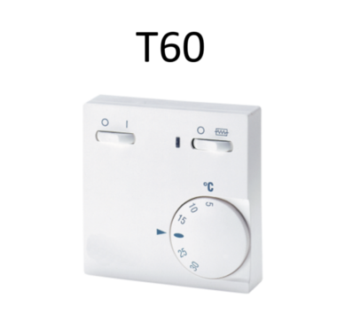 Thermostaat T60 is een luxe uitvoering van de T85